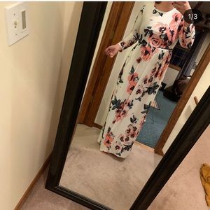 Long Floral Dress